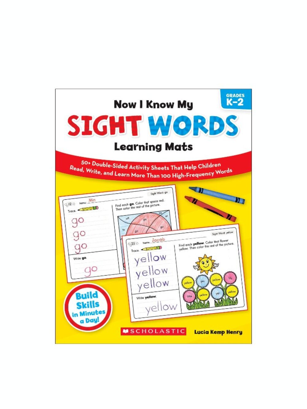 Now I Know My Sight Words Learning Mats Scholastic Book